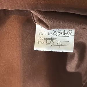 Women’s Brown Chiffon Lapel Jacket 3 Piece Formal Wedding Party Pant Suit Size 4 thumbnail 8