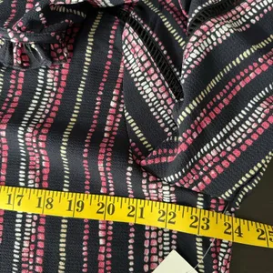 Tea Please Peasant Womens 1X Pink Black dots Balloon Sleeves Boho Blouse Top thumbnail 8