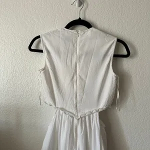 Bardot White Embroidered eyelet cutout maxi midi dress thumbnail 7