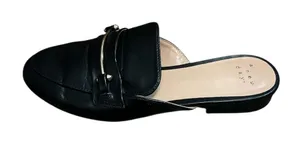 A New Day Black Women's Mules with Buckle thumbnail 1