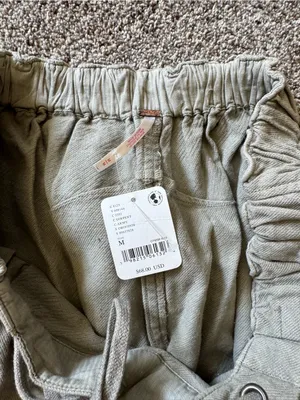 NWT Free People drawstring shorts thumbnail 3