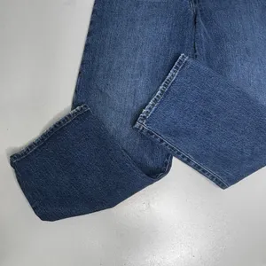 Levi’s Ribcage Straight Ankle Button Fly Jeans Medium Blue Wash 30 thumbnail 7