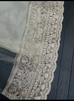 Pakistani Indian Designer 4pc Maxi Dress New thumbnail 4