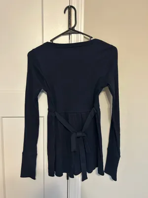 Blue Hollister Top Navy Long Sleeve thumbnail 2