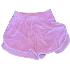 NWOT Free People Movement Catching Rays Pink Terry Cloth Shorts Size XS thumbnail 2
