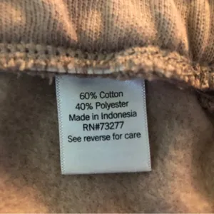 Womens SO Beige Joggers Sweatpant Size 3X THE FAVORITE JOGGER Side Pockets NEW thumbnail 5