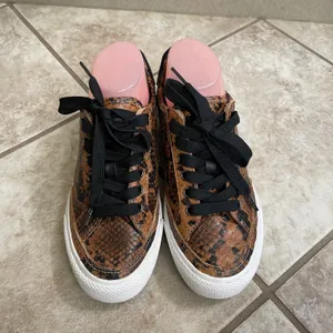 mens rag and bone‎ Snake Skin Sneakers 37EU Or 7 US Lace Up platform Laceup thumbnail 2