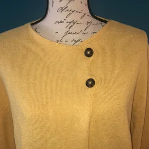 🔹4 for $30 Soft Cardigan, Large Yellow thumbnail 2