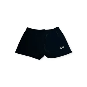 GK Elite Gymnastics 𖤐 Micro Mini Workout Shorts 𖤐 Black Velvet 𖤐 Small 𖤐 Dance thumbnail 6