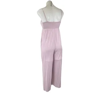 Urban Outfitters Purple Stretch Square Neck Sleeveless Cami Jumpsuit Size XS thumbnail 2
