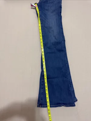 American Eagle Outfitters Flared Wide Leg Jeans - Blue thumbnail 6