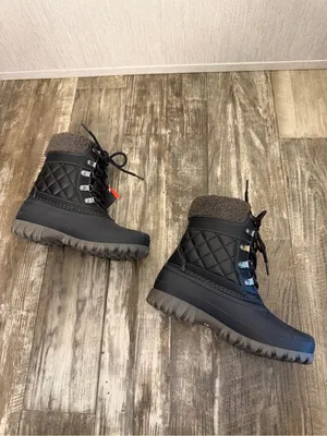 Storm by Cougar Storm Black Winter Boots with Red Accent Tag Size 7 Wide thumbnail 15
