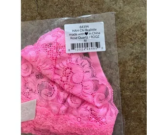 Free People HAH Chi Bralette Rose Quartz Size Medium thumbnail 3
