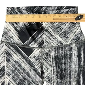 Lululemon Wunder Under Heat Wave White Black Mid Rise Athletic Leggings size S thumbnail 8