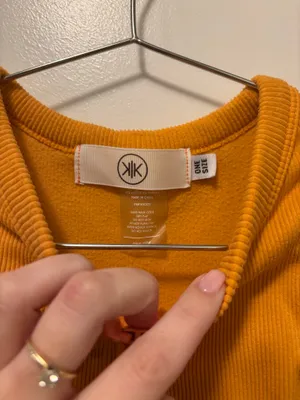 Orange Athletic Top Size XS thumbnail 2