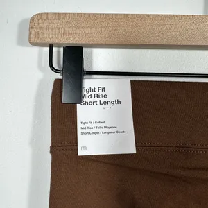 Nike Brown Biker Shorts Women’s XS High Rise Athletic Training Yoga‎ Shorts thumbnail 6