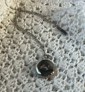 Al Agnew Pocket Watch Deer Art Hunting Nature Silver Tone Chain Need Battery thumbnail 1