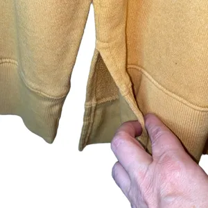 Time and Tru Mustard Yellow Crewneck Sweatshirt Medium‎ Casual Pullover Top thumbnail 2