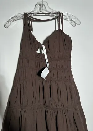 Revolve Tahlia Dress SNDYS Brown thumbnail 5