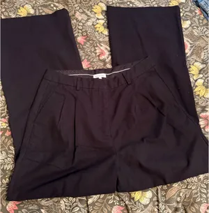 Crescent Black Lennon Wide Leg Dress Pants thumbnail 1