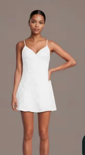 Lulus Floral Mini Dress White thumbnail 1