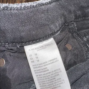 American Eagle Outfitters highest rise 90’s boyfriend Jean Shorts size 16 thumbnail 7