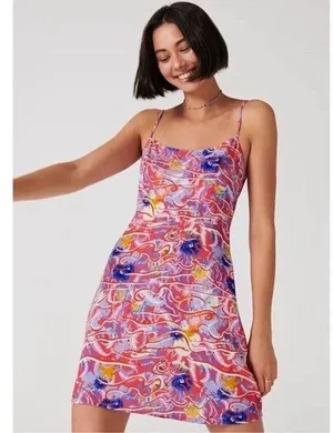 Aritzia Sunday Best Jackson Mini Slip Dress Size Large thumbnail 1