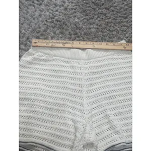 Wild Fable Women’s High Waist Crochet Knit Shorts Beach Cover Up Summer Resortwear Size M thumbnail 7