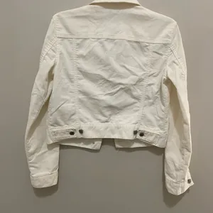 GAP Women's Cream Jean Jacket thumbnail 2