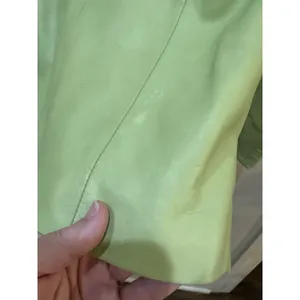 Vintage Neto lime green Italian leather jacket by Size 4 Mod Retro Twee‎ thumbnail 8