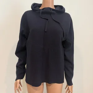 Quince medium eco knit Milano stitch pullover hooded sweater SP2 3501 thumbnail 9