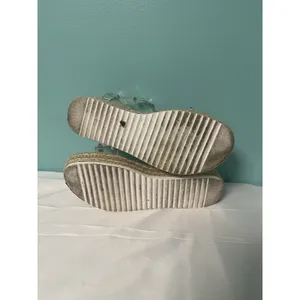 Cushionaire Sandal Womens 9M Clear Slip On Ankle Strap Toe‎ Casual Comfort bin1 thumbnail 6