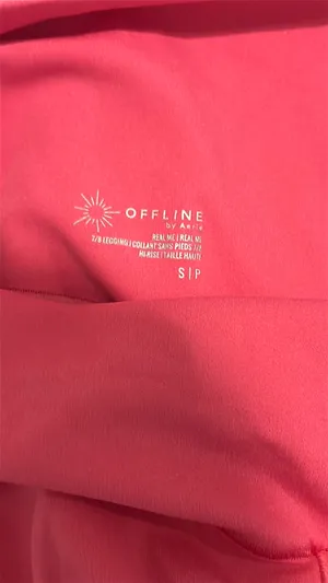 Pink Aerie Crossover Leggings thumbnail 2