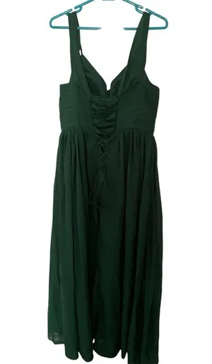 Wedding Dress Green Size 12 thumbnail 3