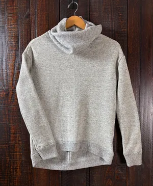 Abercrombie & Fitch Women’s Gray Fleece Sweater Pullover XS thumbnail 1