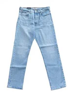 NWT Levi’s Wedgie Straight Light Wash Jeans 30 X 30 thumbnail 3