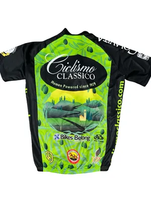 Pactimo NWT Women’s Sz XS Green Black Ciclismo Classico Short Sleeve Cycling Tee thumbnail 3
