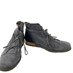 Sorel Major Lace Boot in Black / Wet‎ Sand Gray Canvas Size US 10.5 thumbnail 5