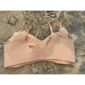Honeylove Silhouette Wireless Bra Woman's Sz XL 38D/DD(E) Blush Shaping Comfort thumbnail 5