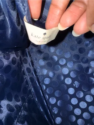 Kate Spade Francis Lott Street Tote Azure/Navy Blue thumbnail 12