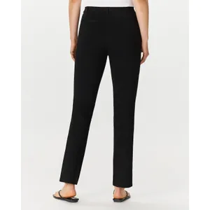 Quince Women's Ultra-Stretch Ponte Straight Leg Business Pants in Black Sz M‎ thumbnail 3