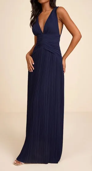 Lulus Navy Dress thumbnail 1