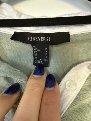 Forever 21 Collared Top thumbnail 2