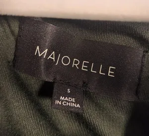 Majorelle dress from revolve. Dark green thumbnail 2