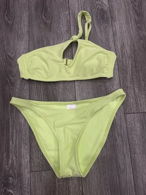 Lime Green Target Bikini thumbnail 1