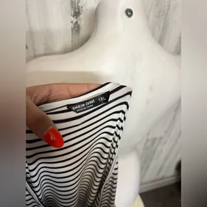 Stripped dress White Size XL thumbnail 8