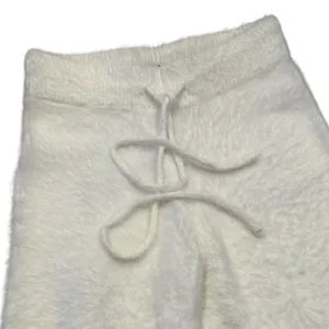 NEW Hidden Brand White Eyelash Lounge Cozy High‎ Rise Mini Shorts Women's Size S thumbnail 4
