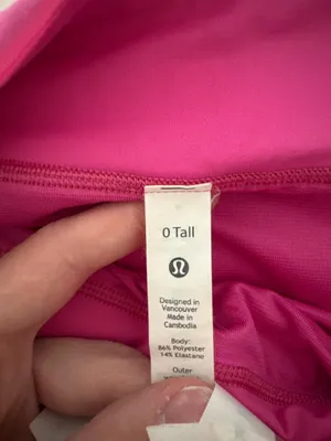 Lululemon Shorts Hotty Pink Hot 2.5" thumbnail 2