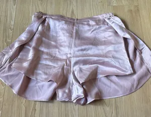 Women's Pink Silk Shorts Size XS thumbnail 1