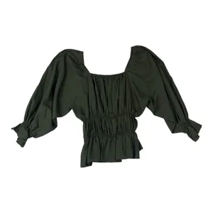 Springfield size eu 40 medium Olive Green Blouse Renaissance cosplay sand dollar thumbnail 9